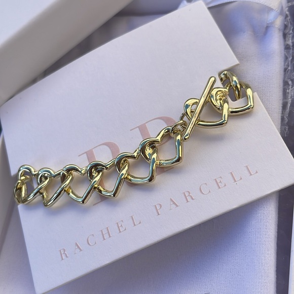 Rachel Parcell - Gold Heart Chain Bracelet - Picture 5 of 13